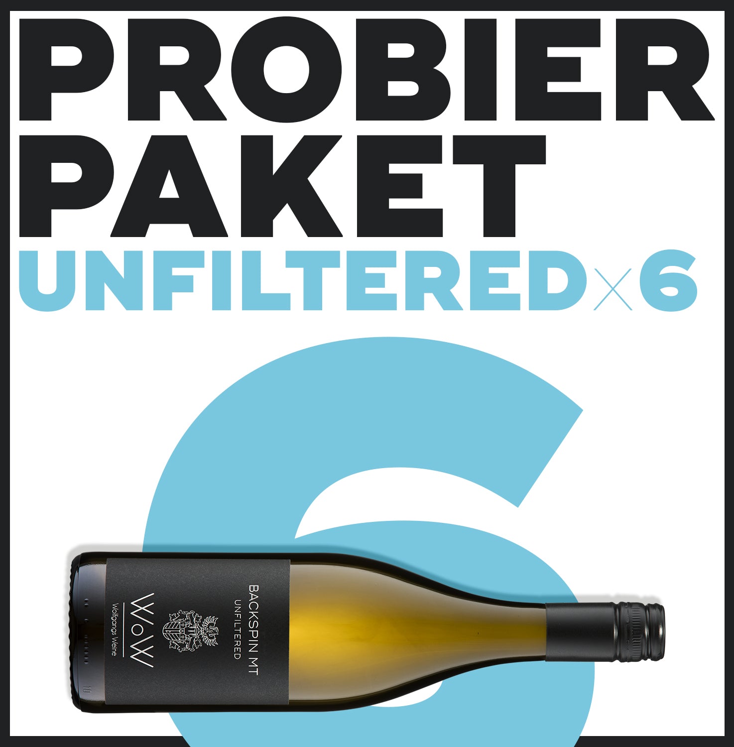 Probierpaket Unfiltered 6 x 0,75l